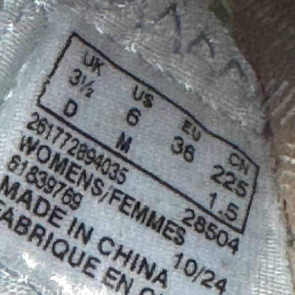 Clarks Women's Light Gray Double-Strap Comfort Sandals size 6 - Picture 4 of 4